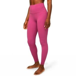 Lululemon Align High Rise Legging 28" Plum Rose Pink Nulu Sz 4